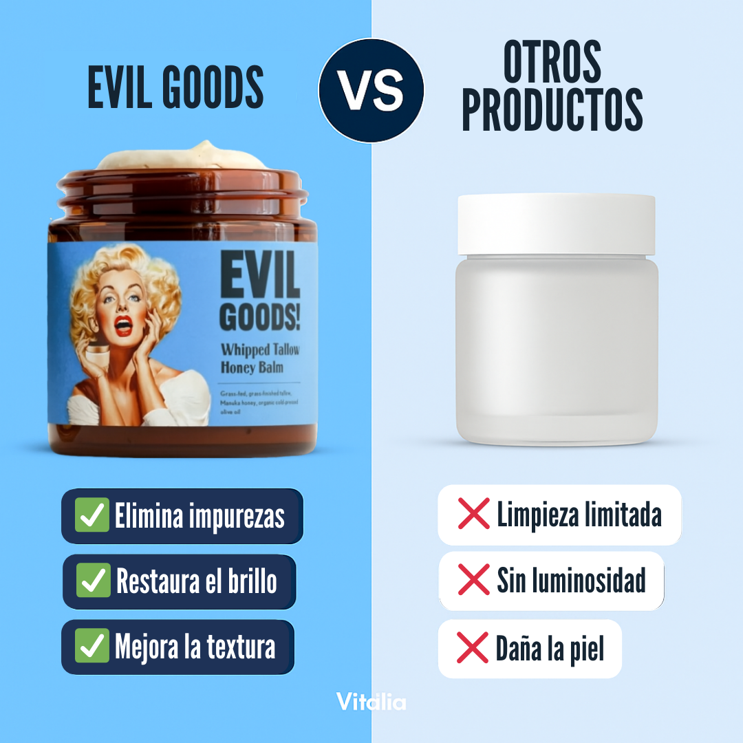 Evil Goods – Renueva tu piel en tiempo récord